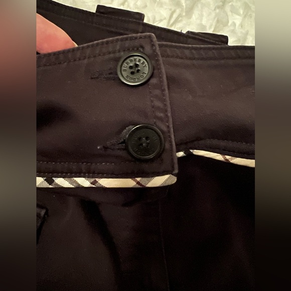 Burberry London Black Cargo Skirt 8 - Picture 3 of 11